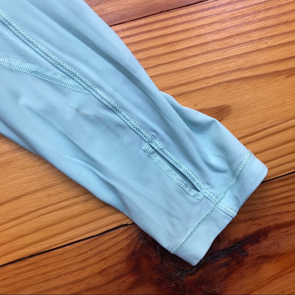 Lululemon Mint Half Zip Hoodie, EUC, 10 - Picture 12 of 16
